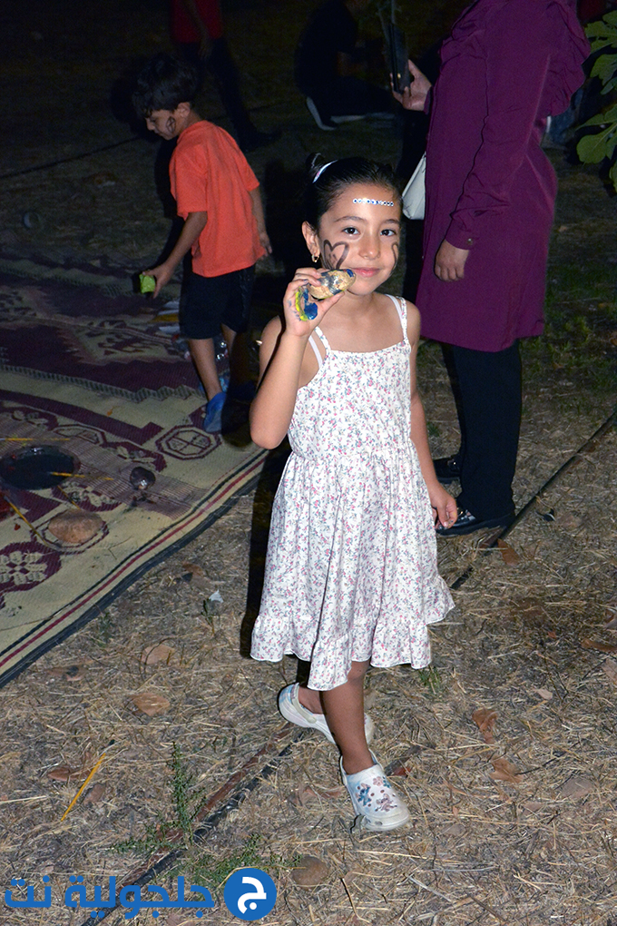 فعاليات ليلية باحضان الطبيعة في وادي قانا في جلجولية